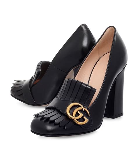 loafers dames gucci|gucci loafer with heel.